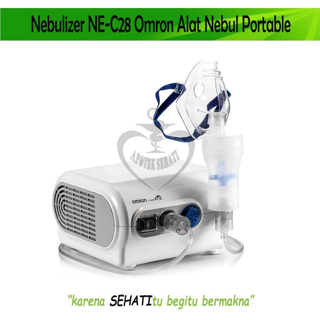 Nebulizer Omron NE Alat Terapi Pernafasan Portable