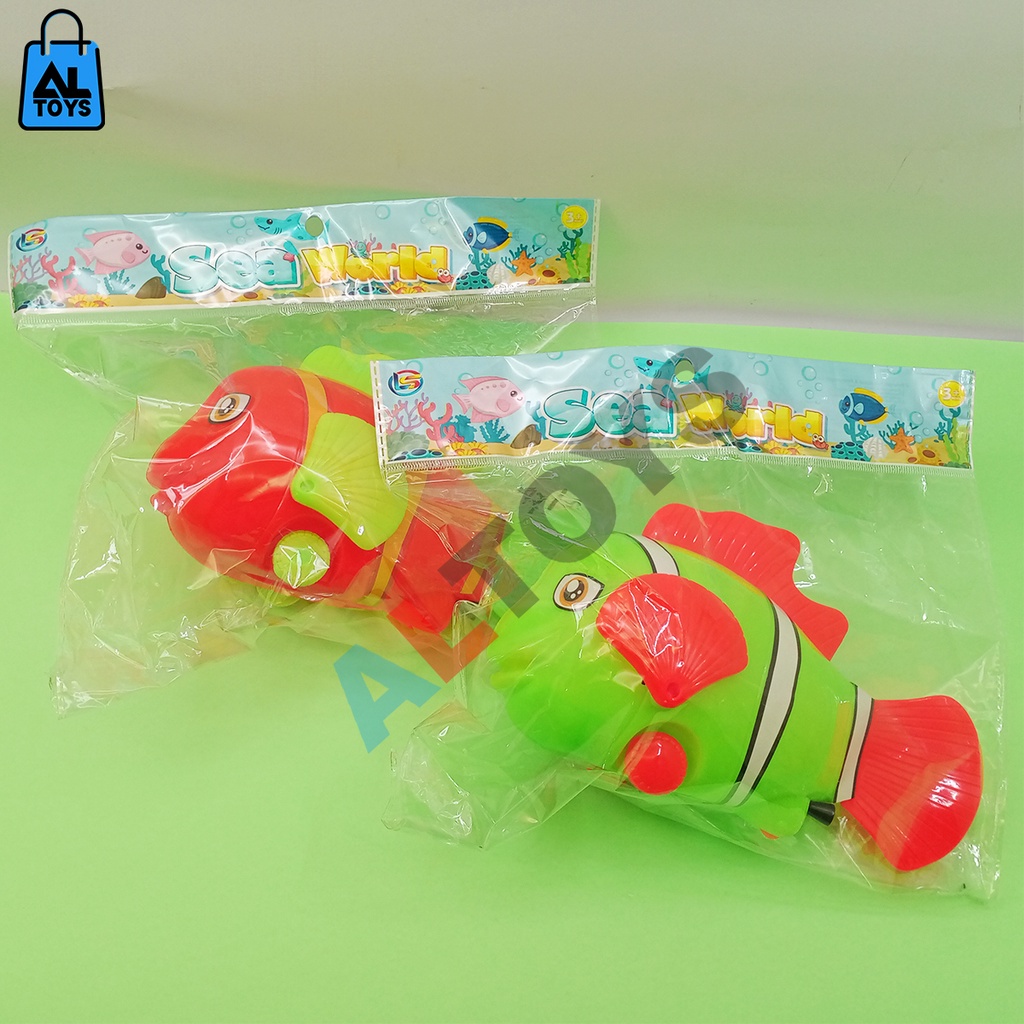 LT44 Mainan Ikan Mas Koki Lampu Tarik Opp / Mainan Ikan Nemo Tarik Lampu