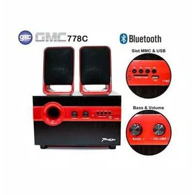 Bisa bayar ditempat/COD Speaker GMC Teckyo 778 C