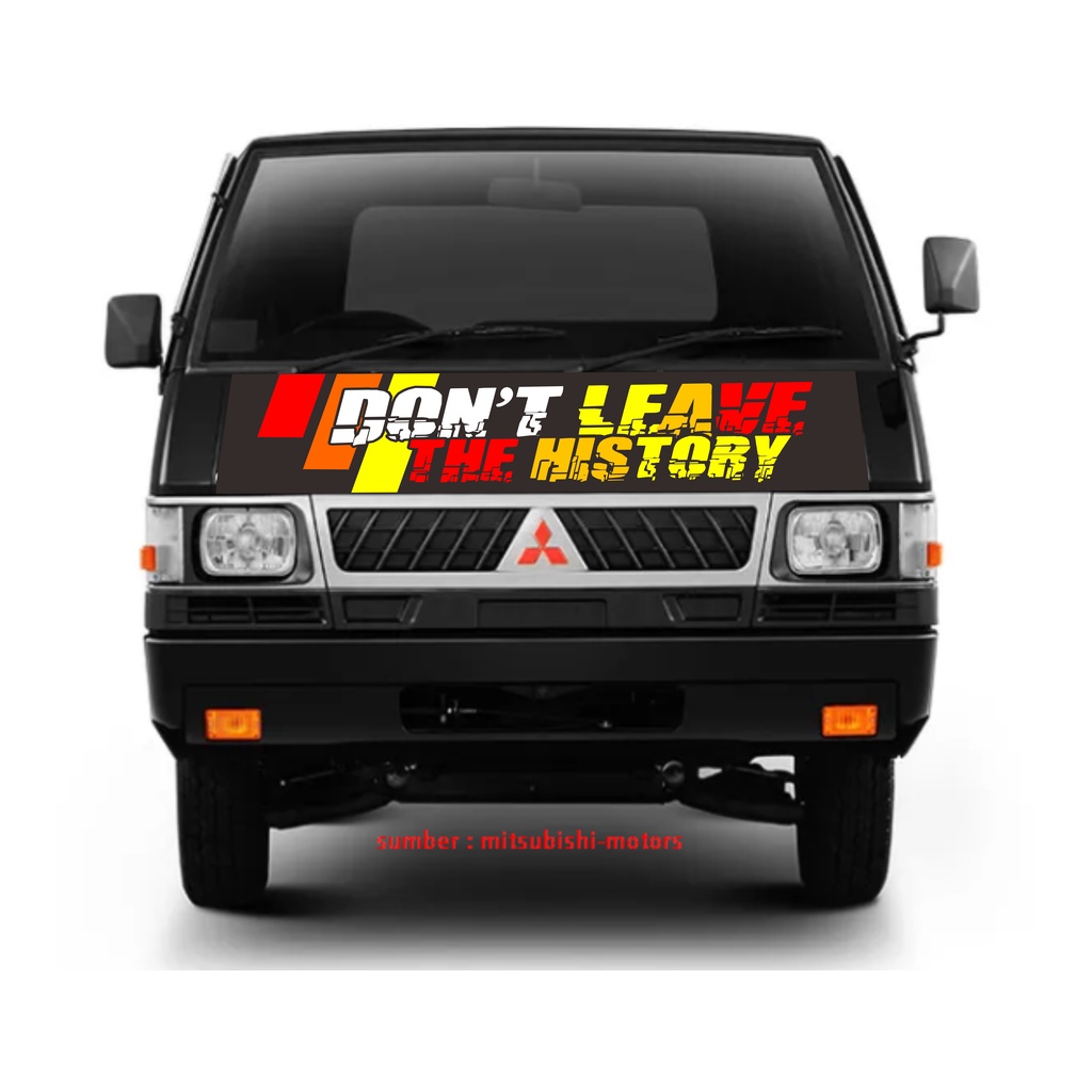 Stiker Decal depan L300