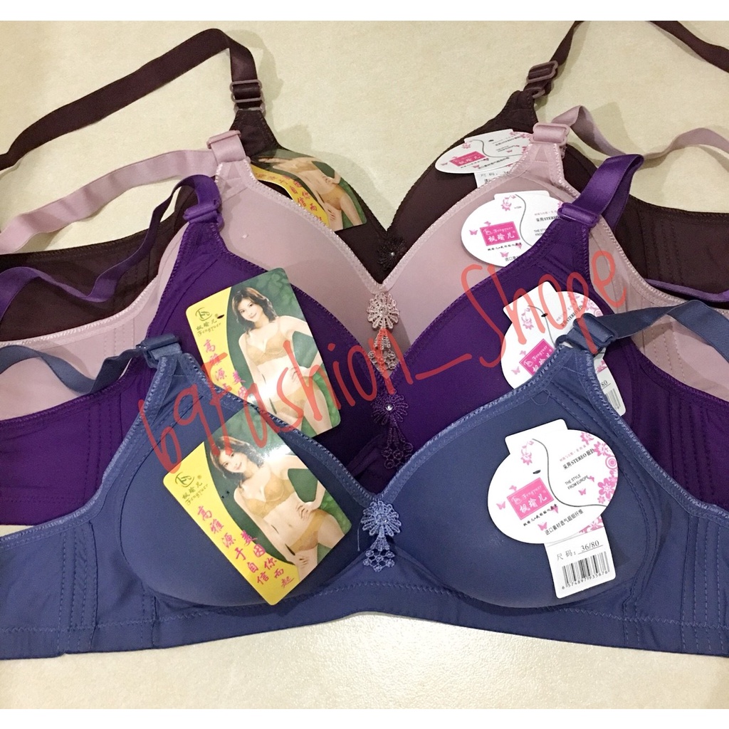 BRA JUPE BESAR NON KAWAT / 128 Fengyuer BRA CUP C JUMBO / BH JUMBO POLA BESAR IMPORT BAHAN PREMIUM LEMBUT &amp; HALUS ORIGINAL