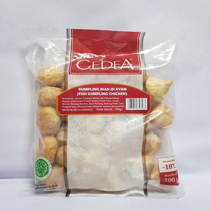 

Cedea Dumpling Ikan Isi Ayam 500gr