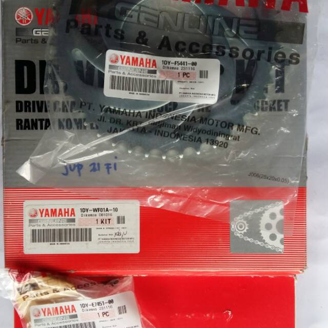 Gear set yamaha Jupiter Z1 F1 Original yamaha