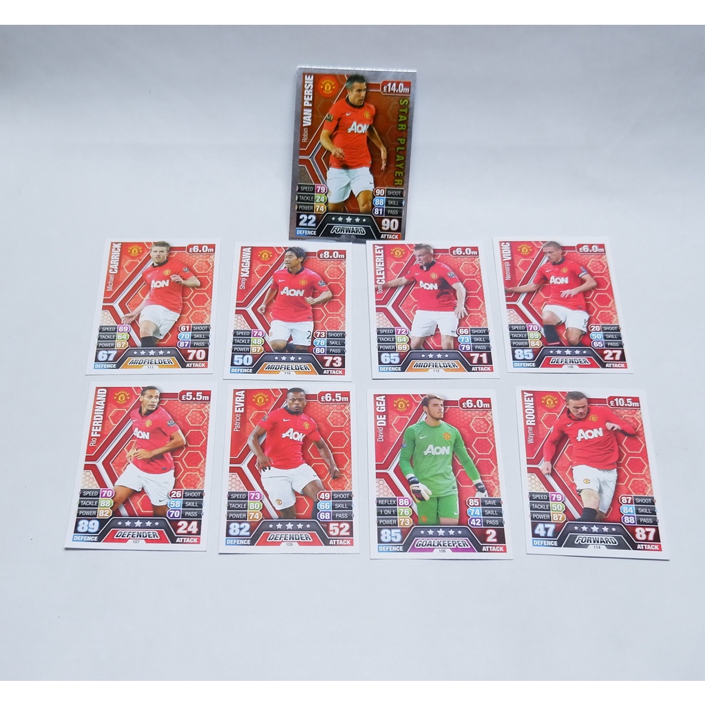 Topps Match Attax 2013/2014 Manchester United 1