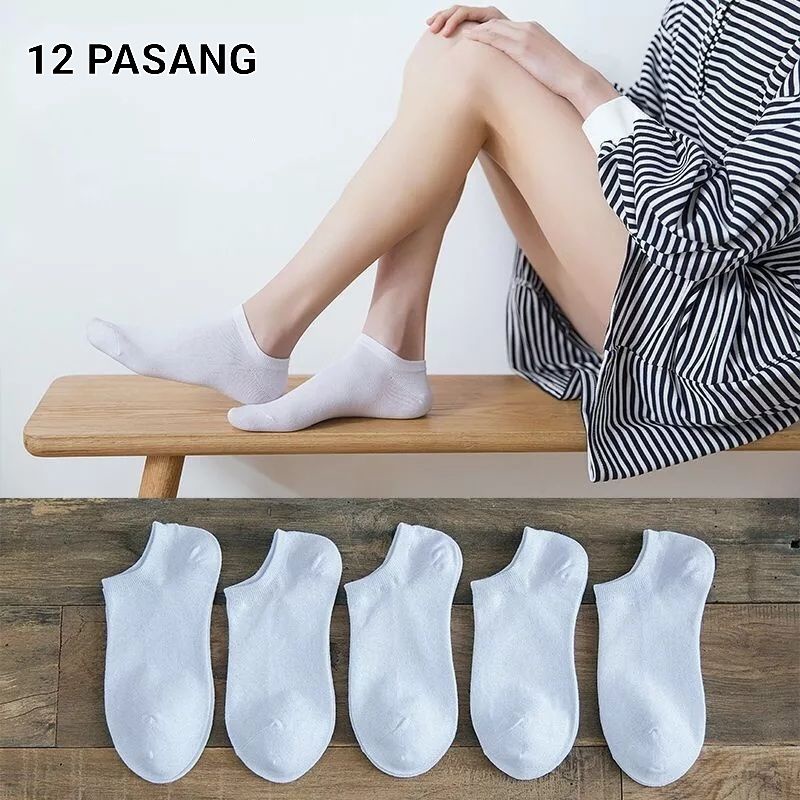 OBRAL ( 1LUSIN ) Kaos Kaki Pendek Semata Kaki Dewasa Pria dan Wanita