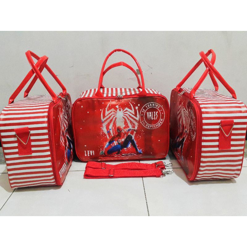 Tas mini koper jumbo souvenir gambar printing castem free desain gambar