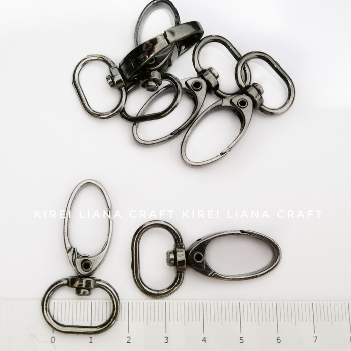 Ring Kait LST 1,5cm Black Nikel