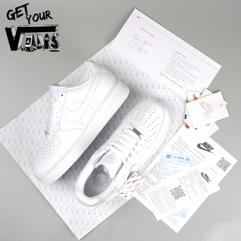 Nike Air Force 1 Low Triple White &quot;Original BNIB 100% &quot;