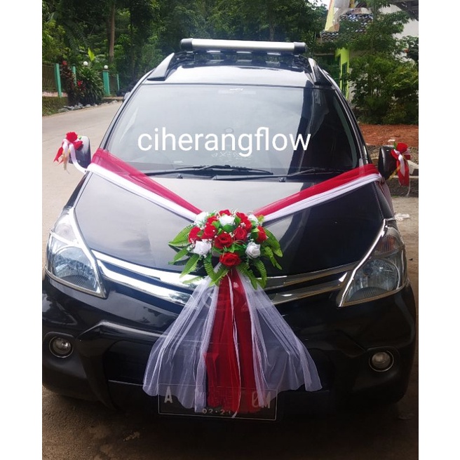 bunga mobil pengantin bunga mobil pengantin siap pakai bunga mobil pengantin simpel bunga mobil bung