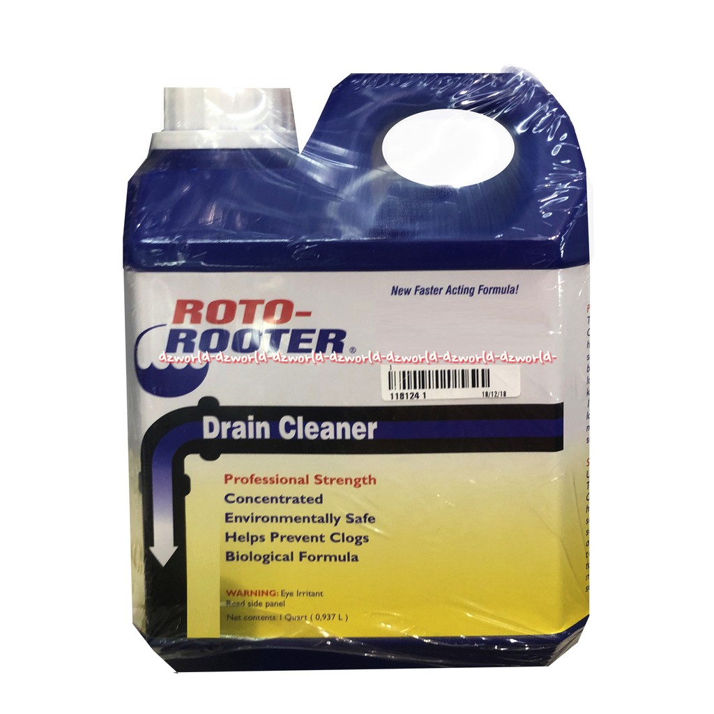 Roto-Rooter Drain Cleaner Cairan Untuk Membersihkan Saluran Pembuangan Cairan Pembersih Piva 0.93L Roto