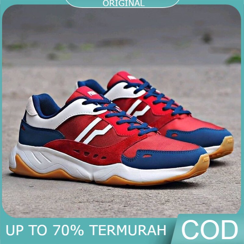 TERMURAAH.. Sepatu Pria PIERO ERGO Ori Original Bisa buat volly Lari Joging Sneakers Mojo Vulcano