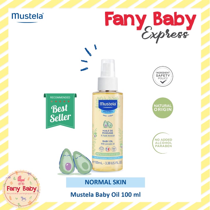 MUSTELA BABY OIL 100ML