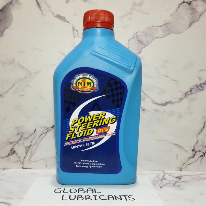 NIM Power Steering Fluid 1 Liter German Technology (Merah) (Oli / Minyak Power Steering)