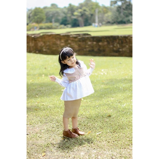 Gingham Kids by Keenanthi / Atasan Anak / Blouse Anak / Gingham Anak