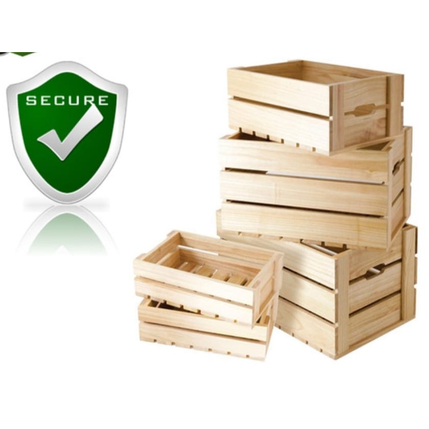 

Extra Tambahan Peti Kayu / Packingan Kayu / Palet Box Ukuran Sedang RB9