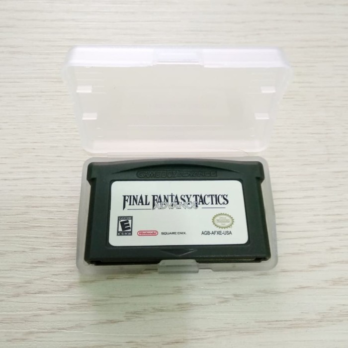 Kaset Gameboy Advance GBA Final Fantasy Tactics