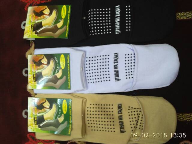 Kaos Kaki Wudhu Anti Slip