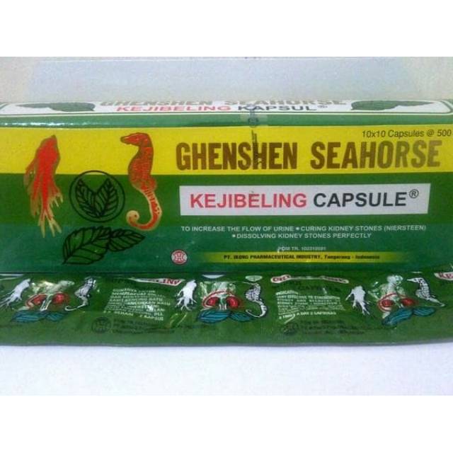 

Kejibeling strip isi 10 kapsul