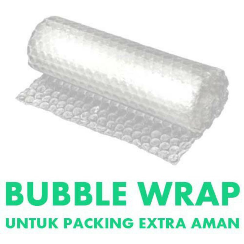 

EXTRA BURBLE WRAP TAMBAHAN KEAMANAN PACKING