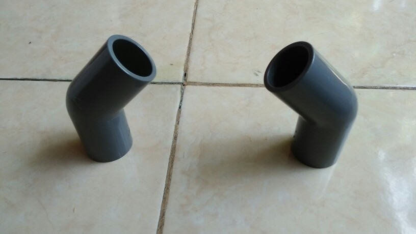 Pvc 45 Derajat Elbow /knee 3/4 Inch - Aw 45 - Merk Lesso