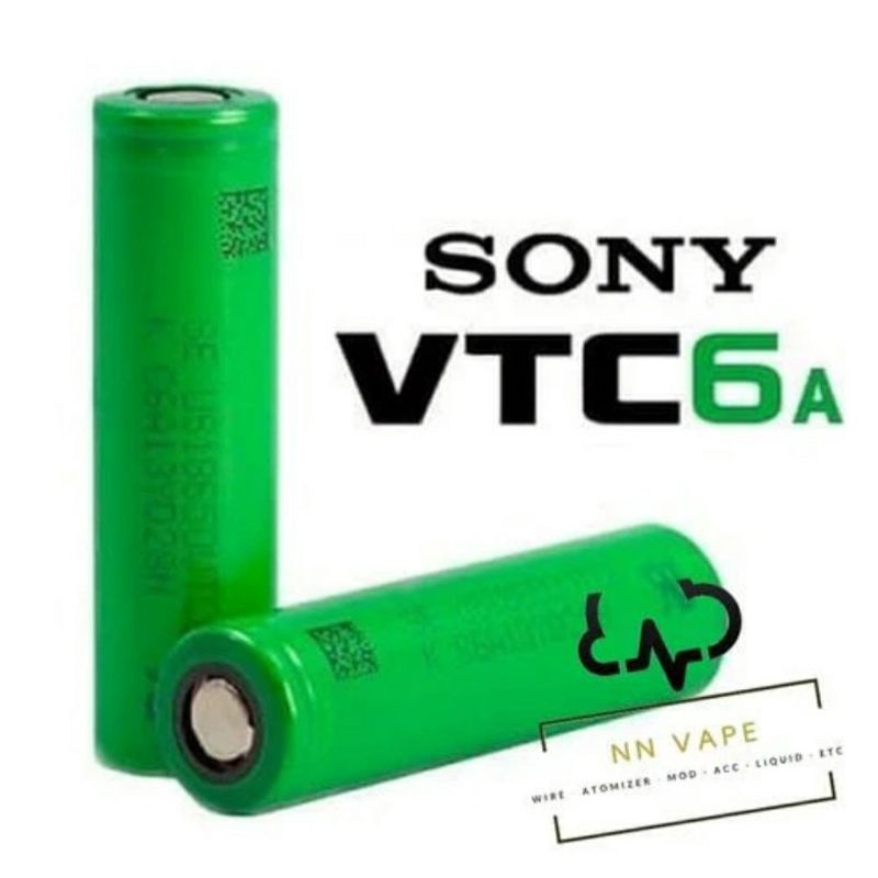 Cod new elektronik Baterry Sony VTC6 / Baterai sony vtc 6A 18650 3000mAh Original