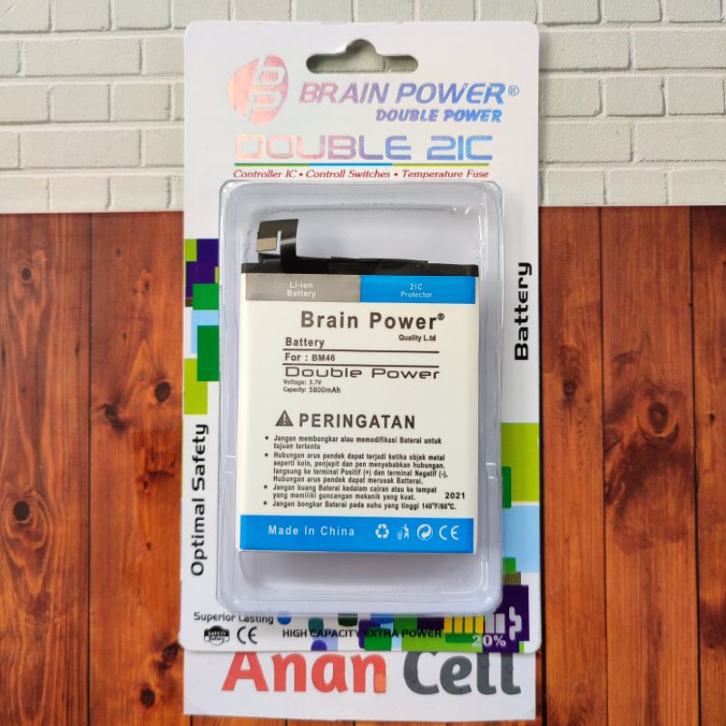 BATRE BATERAI XIAOMI REDMI NOTE 3 BM46 / BATRE / XIAOMI BM46 BM 46 / XIAOMI REDMI NOTE 3