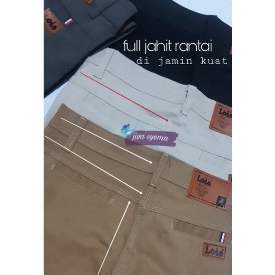 Celana Chino panjang pria Chinos Jumbo Premium Cinos Slim fit