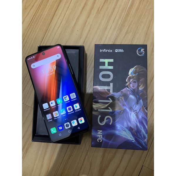 INFINIX HOT 11s 4/64 NFC Fullset Second