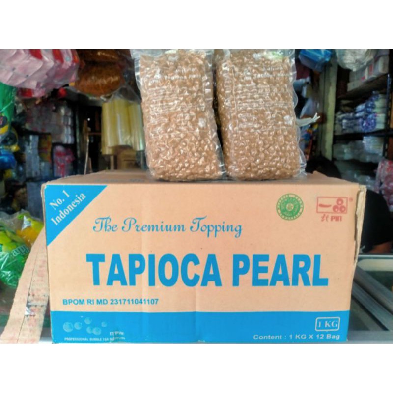 grosir dus karton tapioca pearl boba itpin termurah
