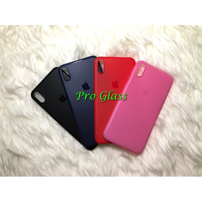 C105 Iphone XR / XS MAX  Frosted Matte Case Ultrathin Premium + Lens Protector