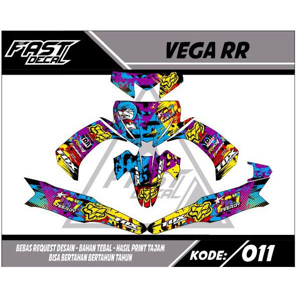 Decal vega rr 011