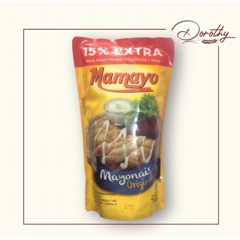 

MAMAYO MAYONAISE ORIGINAL 1 KG