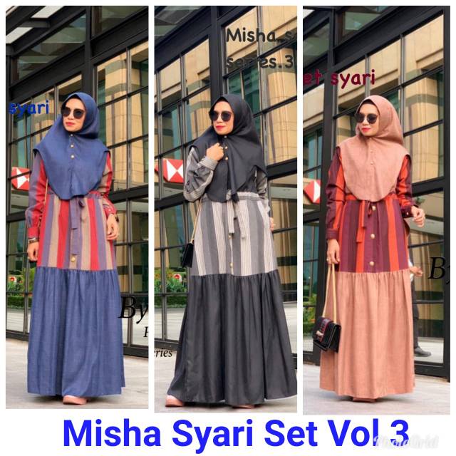 READY Misha set syari Vol 3 by DCL Premium