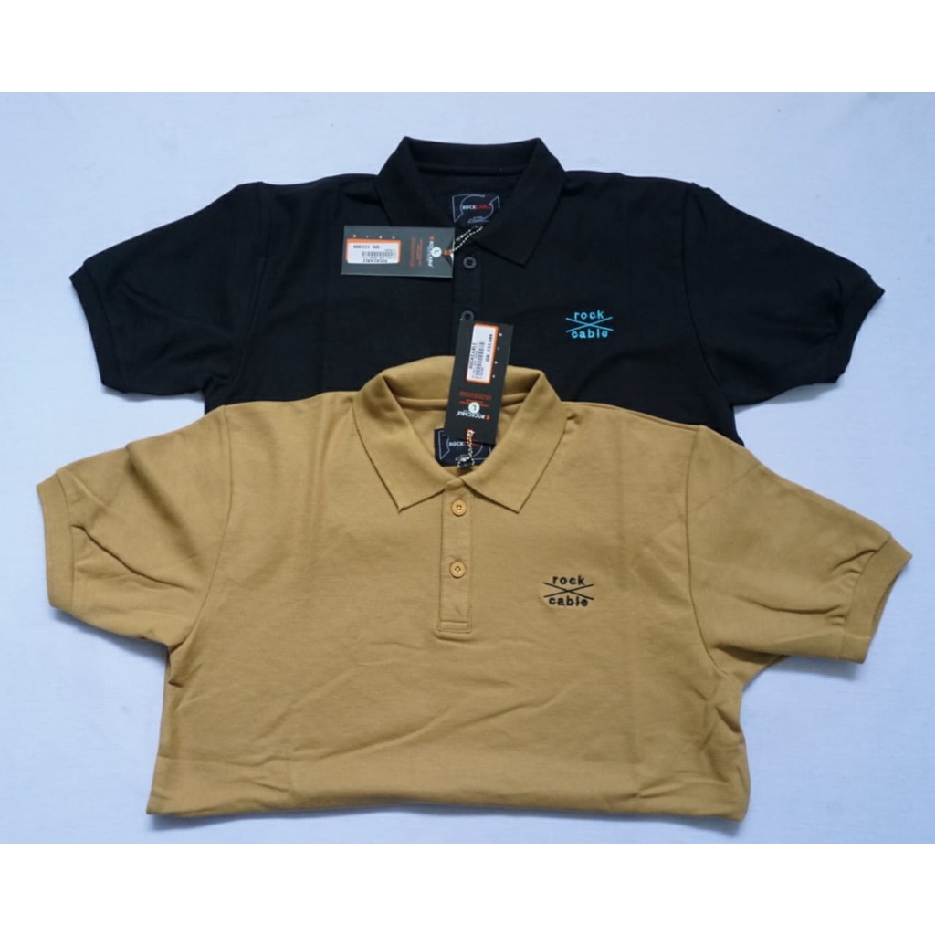 Kaos kerah pria / polo t shirt pria / atasan OOTD pria / baju polo pria