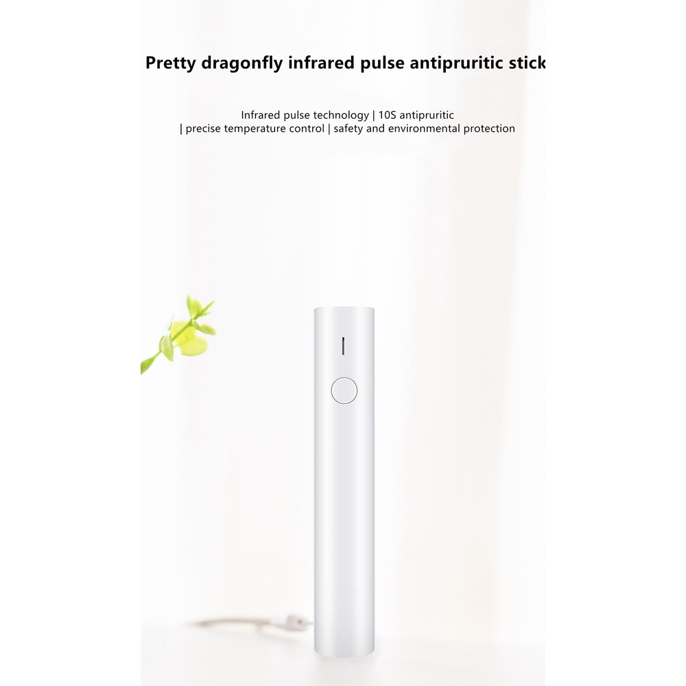 Xiaomi Qiaoqingting Infrared Pulse Antipruritic Stick Potable Mosquito Insect Bite Relieve Itching Pen For Children Adult