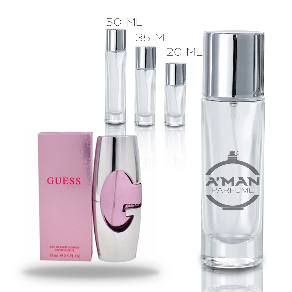 PARFUM REFIL INSPIRED GUESS PINK PARFUM REFILL WANGI ORIGINAL