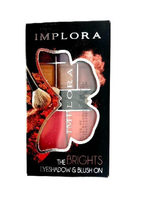 EYESHADOW &amp; BLUSH ON IMPLORA KUPU KUPU BPOM ORIGINAL