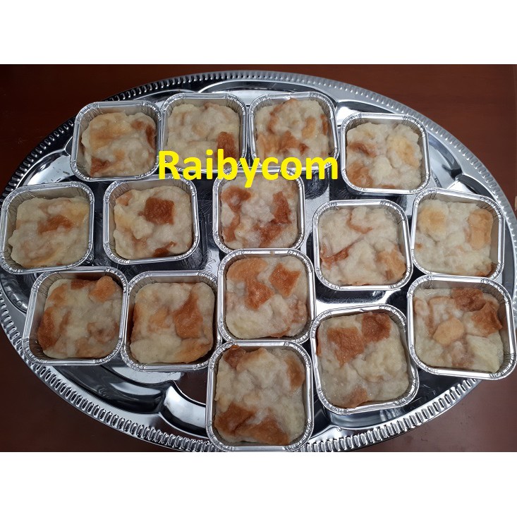 

Jajanan PUDING ROTI Home Made Cup Aluminium Foil