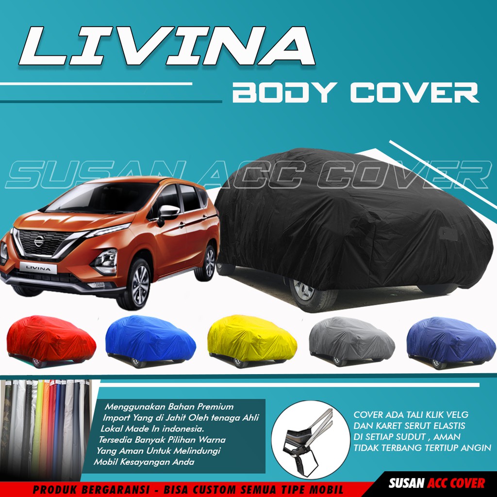 Cover Mobil Livina Sarung Mobil livina/Grand livina/Nissan livina/livina x gear/livina xv/xr/brio