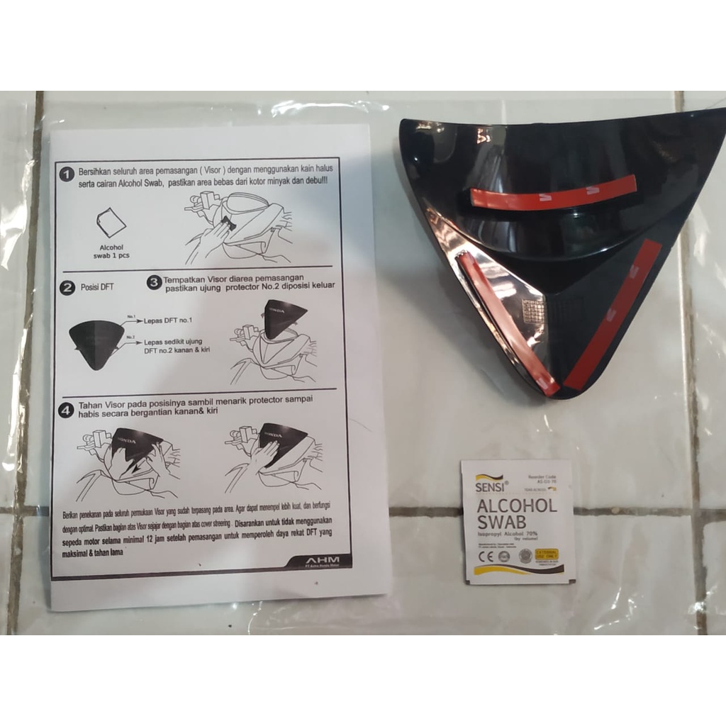 Aksesoris Honda Visor Genio - Resmi Honda