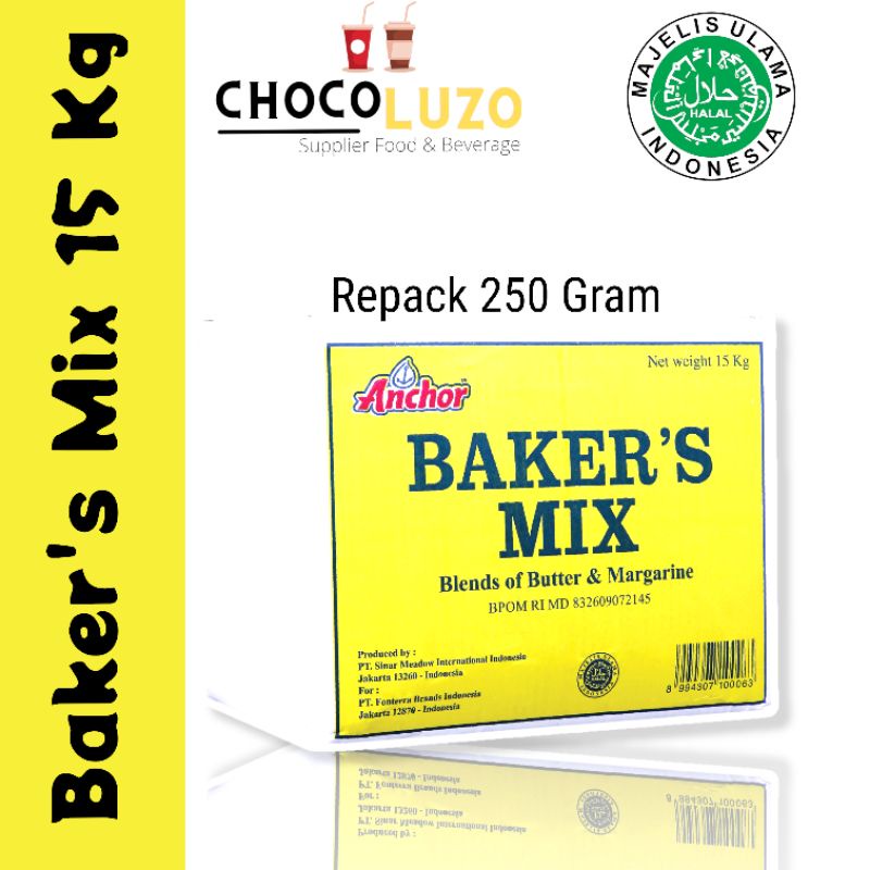 

250 Gram Baker's Mix Anchor - Butter Blend Bakermix