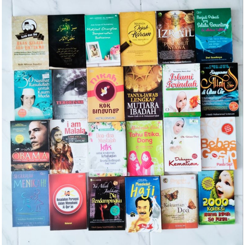 OBRAL BUKU | CUCI GUDANG | BUKU AGAMA ISLAM | MOTIVASI ISLAM | INSPIRASI | MURAH ORIGINAL