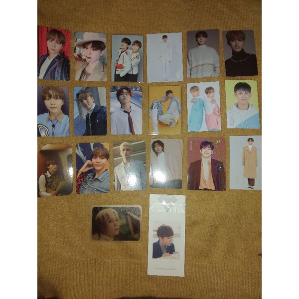 PC PHOTOCARD SEVENTEEN TRADING CARD BENEFIT CONCERT IDEAL CUT WINTER CARATLAND WONWOO MINGYU