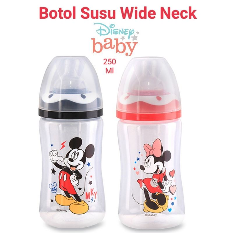 Botol Susu Wide Neck Disney Baby Bunny 250 Ml/125 Ml BPA Free