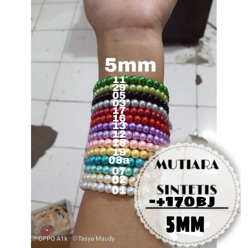 MUTSIN 5mm / MUTIARA RENTENG