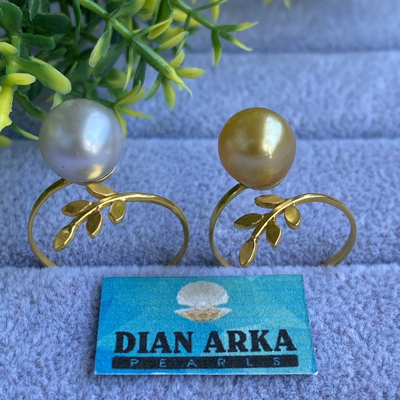 CINCIN 18K MODEL DAUN