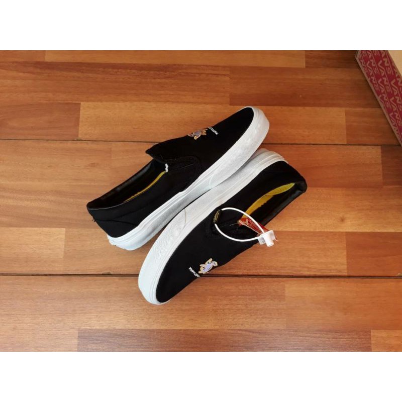 VANS SLIP ON HARRY POTTER BLACK HUFFLPFF
