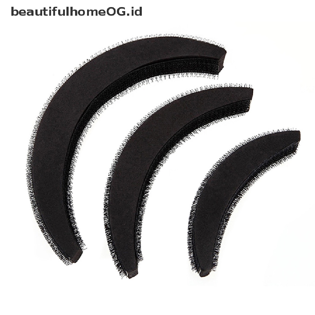 3pcs / set Pad Penambah Volume Rambut Untuk Aksesoris Styling