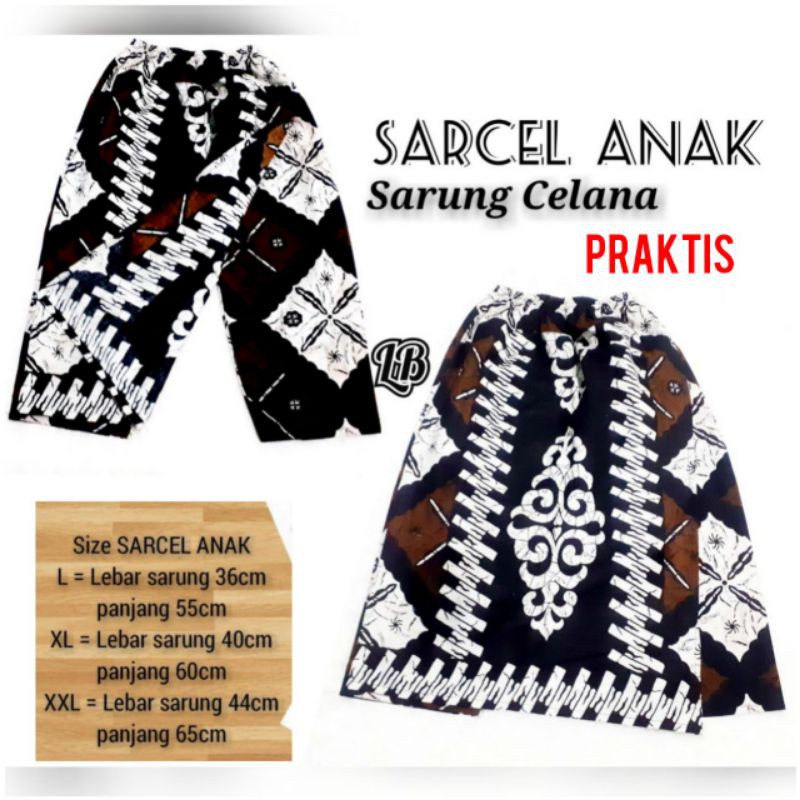 sarung celana anak sarung batik