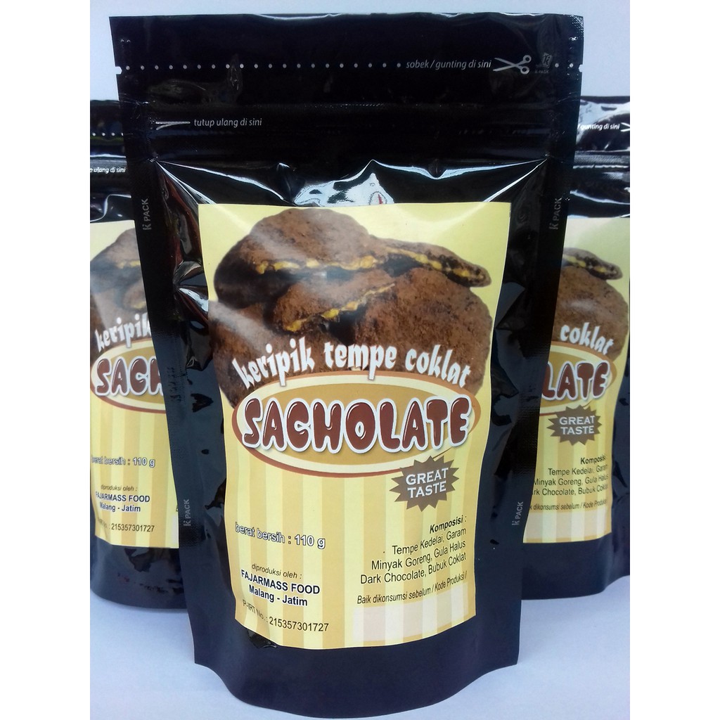 

Keripik Tempe Coklat Malang SACHOLATE